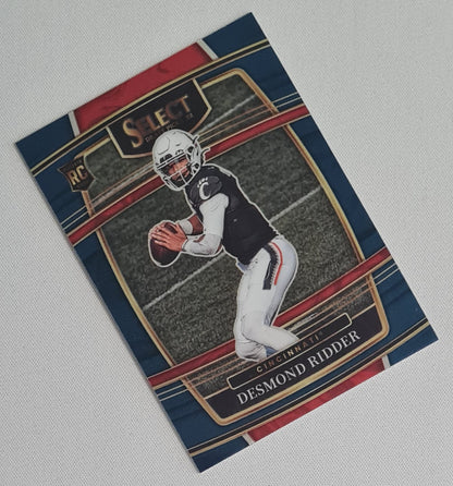 Desmond Ridder - 2022 Panini Select Draft Picks Football Cincinnati (RC) #17 Concourse