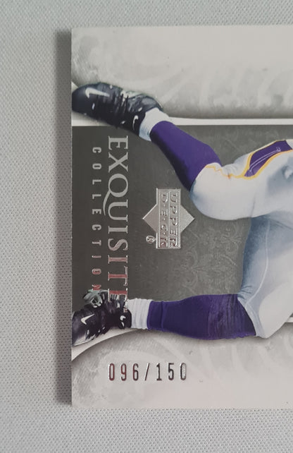 Chester Taylor - 2006 Upper Deck Exquisite Collection Footbal NFL Vikings #34 /150
