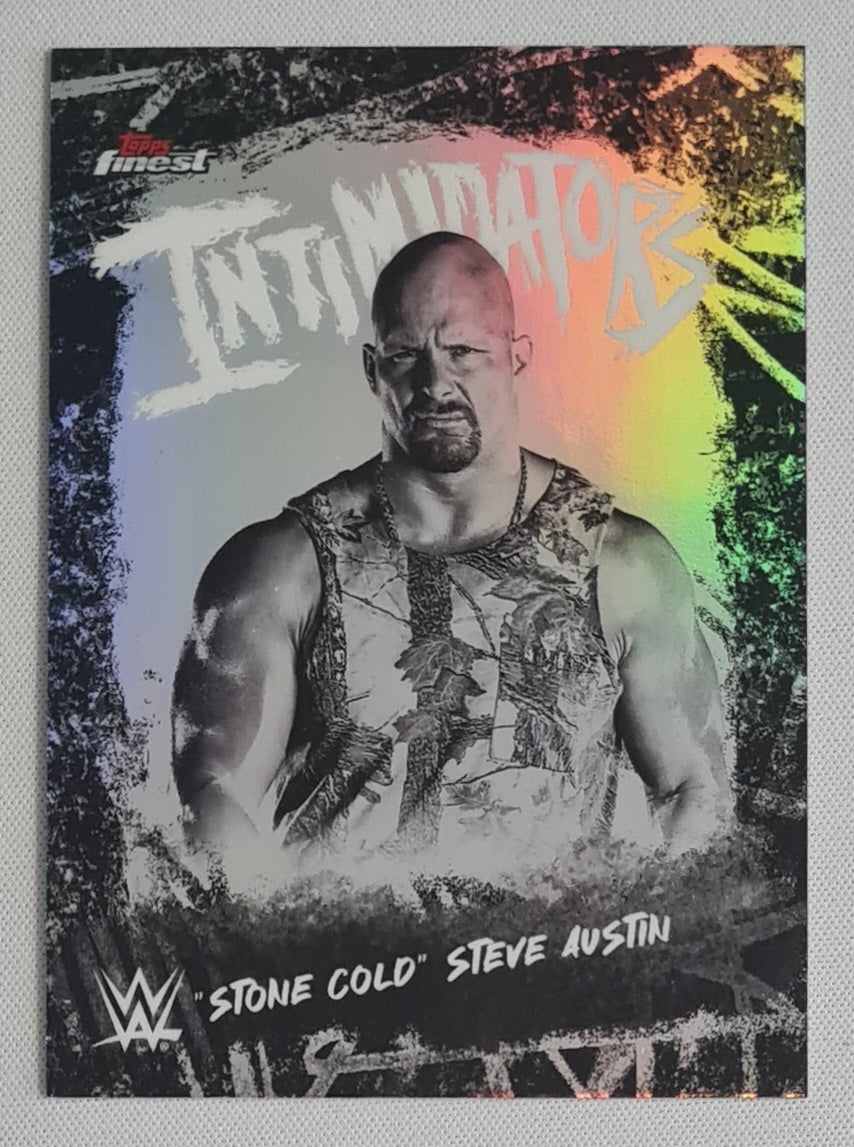 Stone Cold Steve Austin - 2025 Topps Finest WWE Wrestling INTIMIDATORS #INT-SC