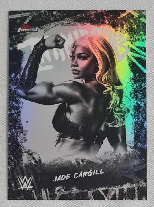 Jade Cargill - 2025 Topps Finest WWE Wrestling INTIMIDATORS #INT-JD