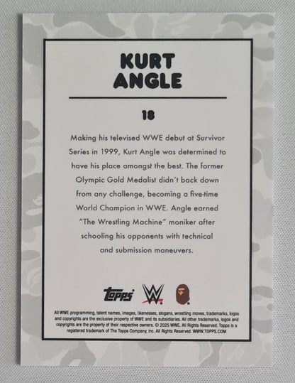 Kurt Angle - 2025 Topps WWE Wrestling #18