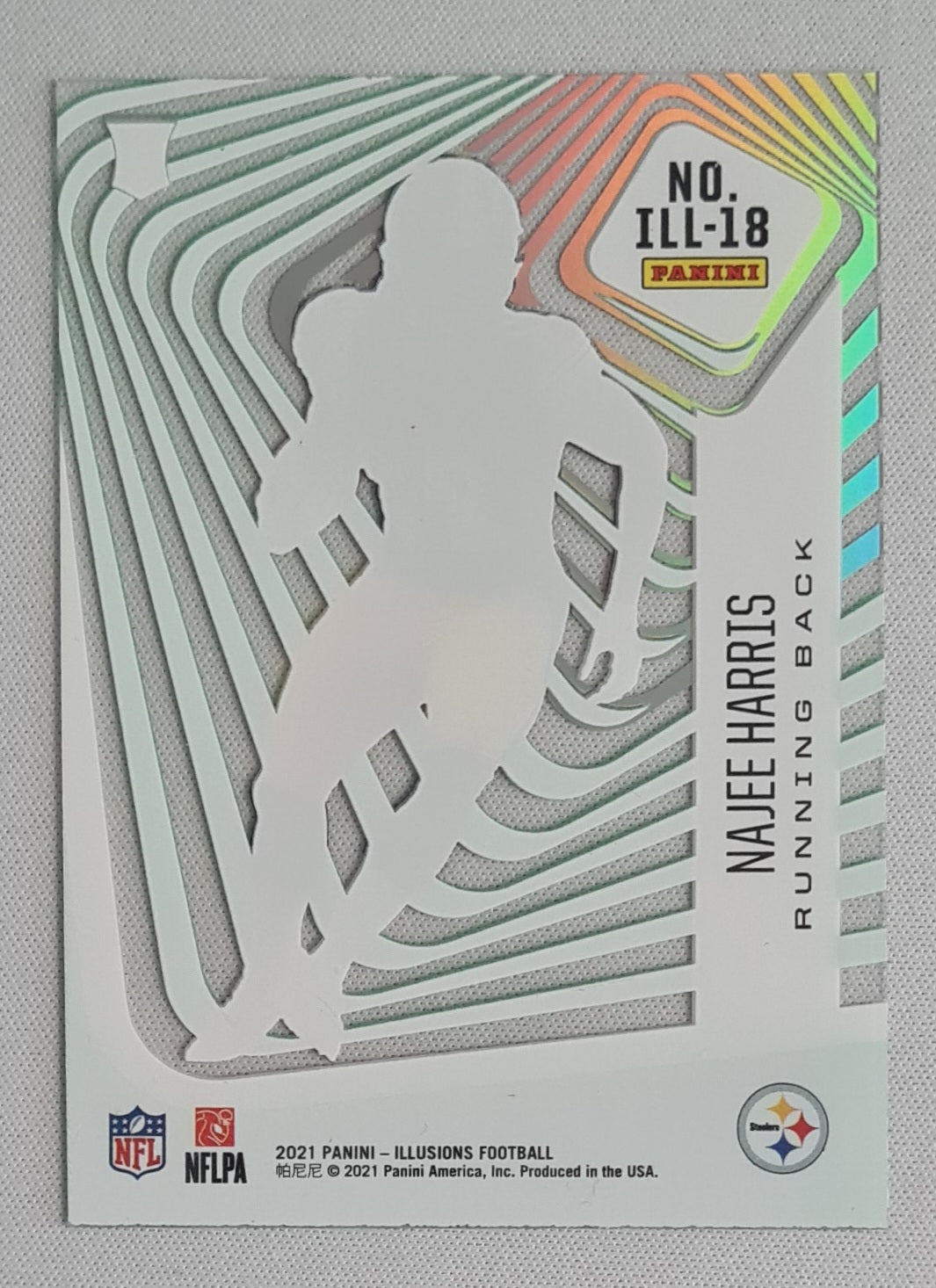Najee Harris - 2021 Panini Illusions Football NFL Steelers (RC) #ILL-18