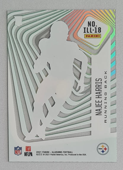 Najee Harris - 2021 Panini Illusions Football NFL Steelers (RC) #ILL-18