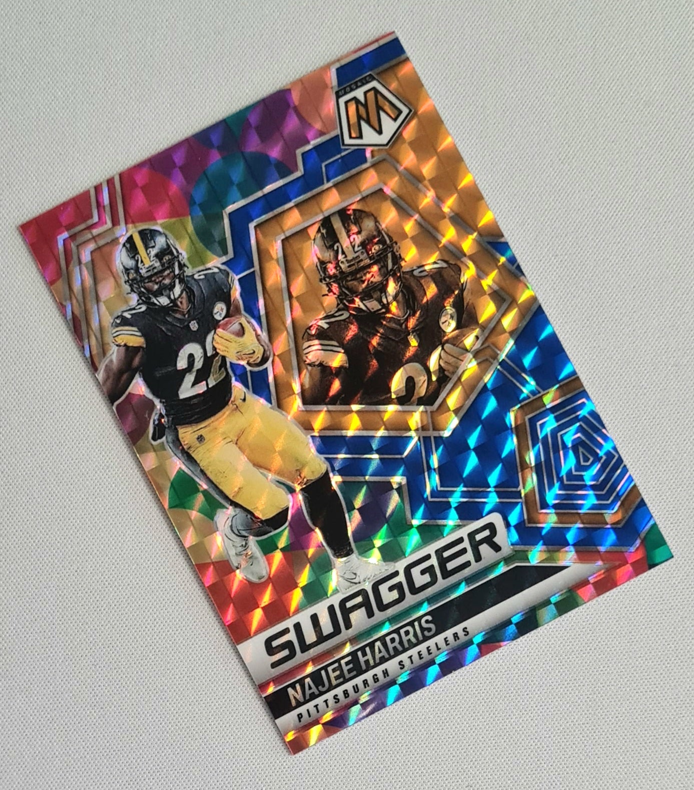 Najee Harris - 2022 Panini Mosaic Football NFL Steelers #SW-10 /99