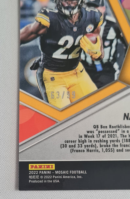 Najee Harris - 2022 Panini Mosaic Football NFL Steelers #SW-10 /99