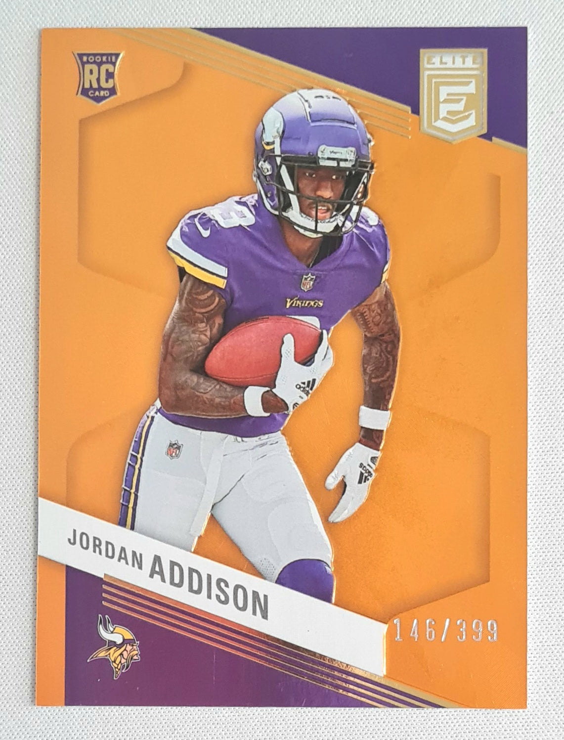 Jordan Addison - 2023 Panini Donruss Elite Football NFL Vikings #157 /399