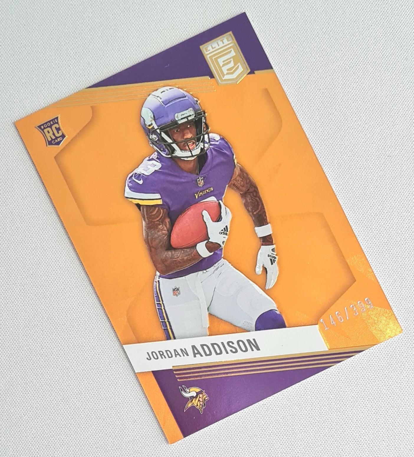 Jordan Addison - 2023 Panini Donruss Elite Football NFL Vikings #157 /399