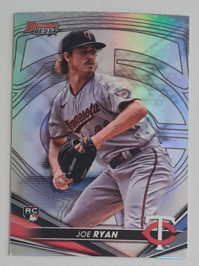 Joe Ryan - 2022 Topps Finest Baseball MLB Minnesota Twins #50 Refractor