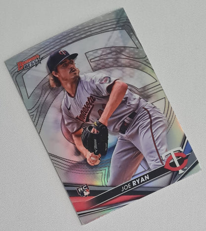 Joe Ryan - 2022 Topps Finest Baseball MLB Minnesota Twins #50 Refractor