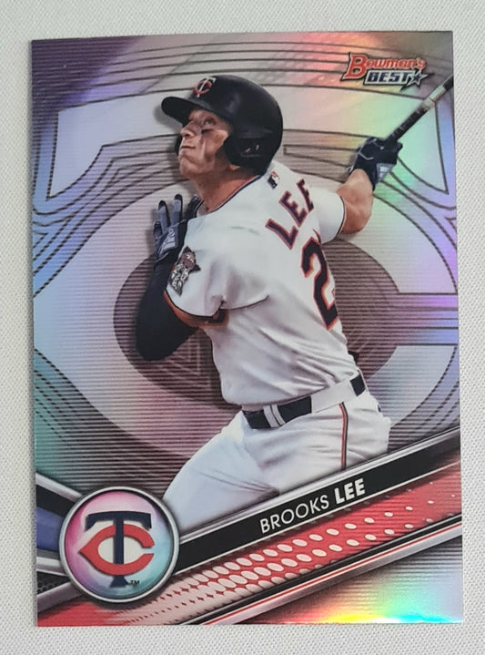 Brooks Lee - 2022 Topps Finest Baseball MLB Minnesota Twins #TP-6 Refractor