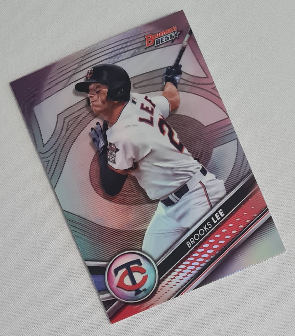 Brooks Lee - 2022 Topps Finest Baseball MLB Minnesota Twins #TP-6 Refractor