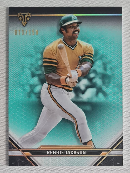 Reggie Jackson - 2021 Topps MLB Baseball Oakland Athletics #96