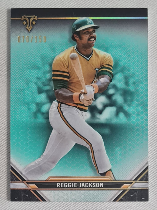 Reggie Jackson - 2021 Topps MLB Baseball Oakland Athletics #96