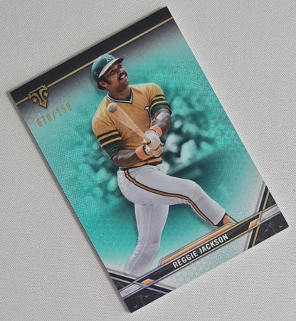 Reggie Jackson - 2021 Topps MLB Baseball Oakland Athletics #96