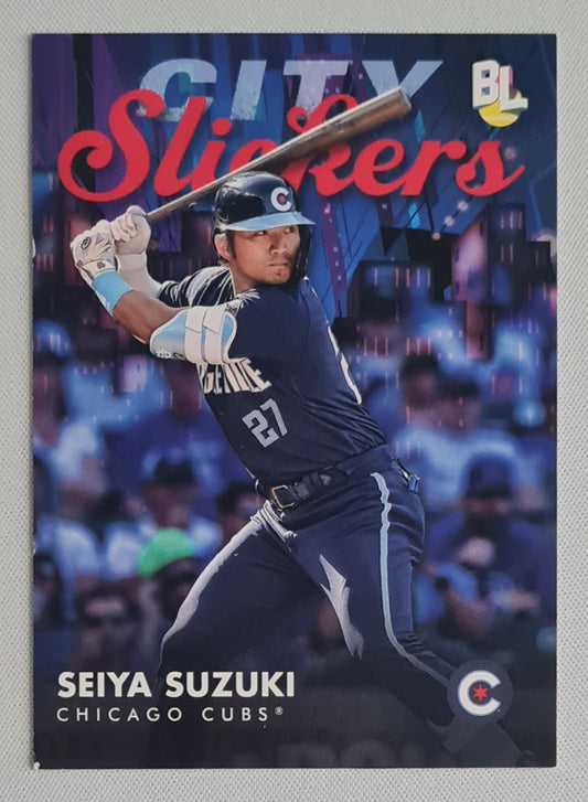 Seiya Suzuki - 2023 Topps MLB Baseball CITY SLICKERS #CS-4