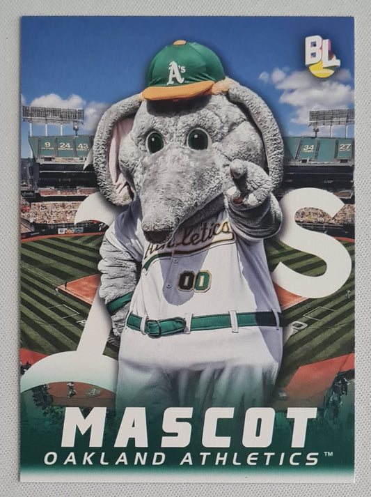 A's Mascot Elephant - 2023 Topps Baseball Oakland Athletics Mascot #M-21