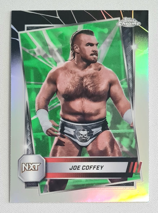 Joe Coffey - 2025 Topps Chrome WWE Wrestling NXT #70 Refractor