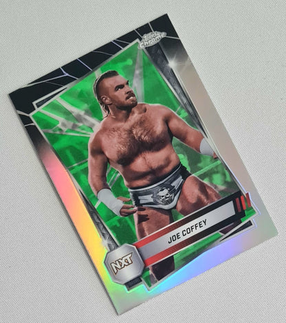 Joe Coffey - 2025 Topps Chrome WWE Wrestling NXT #70 Refractor