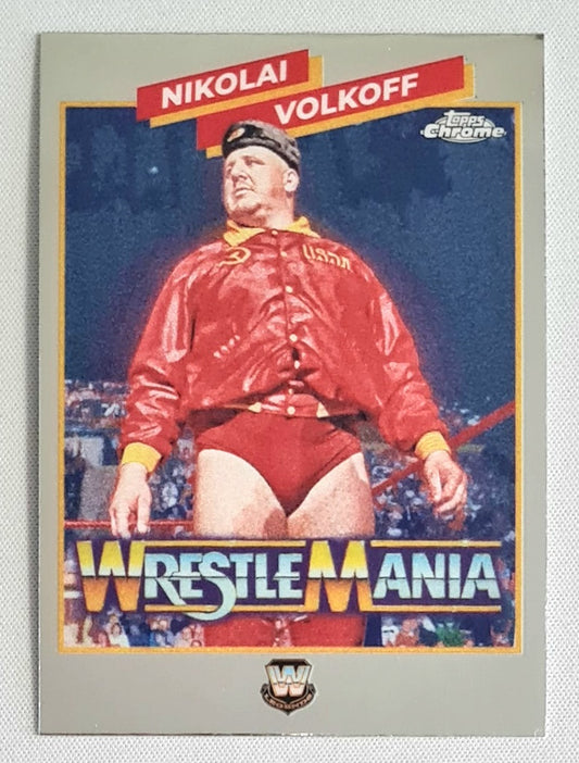 Nikolai Volkoff - 2025 Topps WWE WrestleMania #WM-NV