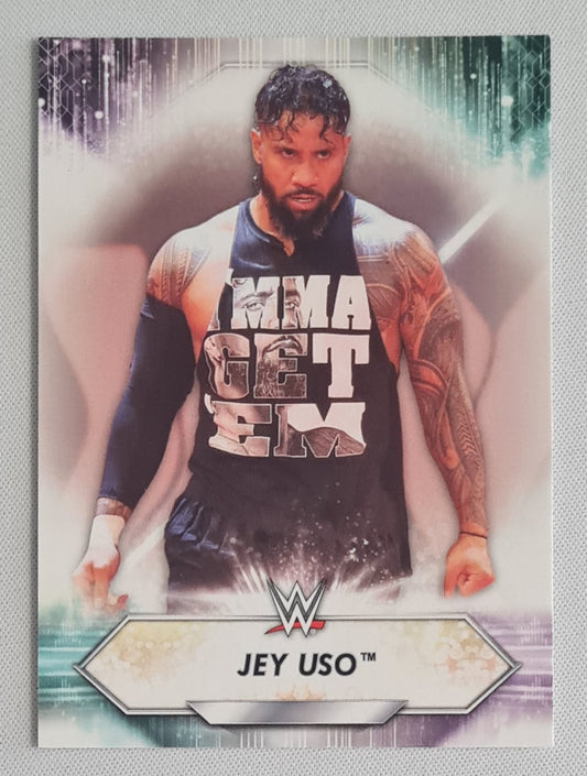 Jey Uso - 2021 Topps WWE Wrestling SMACK DOWN #149