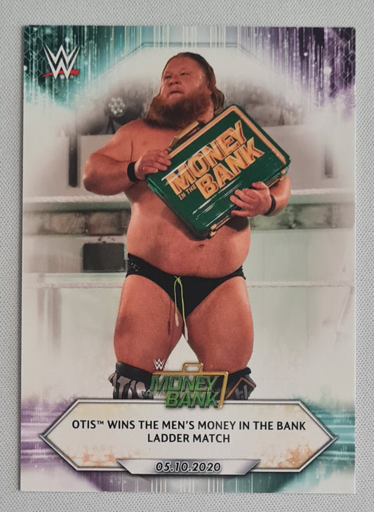 Otis - 2021 Topps WWE Wrestling SMACK DOWN Money in the Bank #69