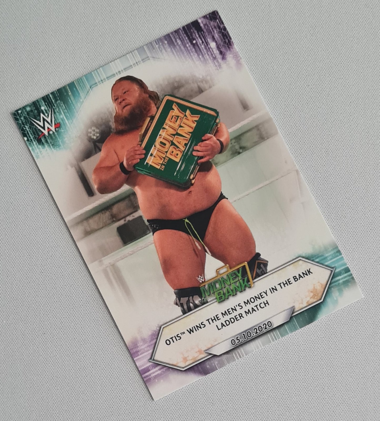 Otis - 2021 Topps WWE Wrestling SMACK DOWN Money in the Bank #69