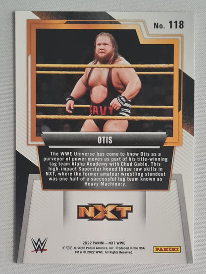 Otis - 2022 Panini WWE Wrestling NXT #118