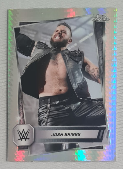 Josh Briggs - 2025 Topps Chrome WWE Wrestling NXT #96 Refractor