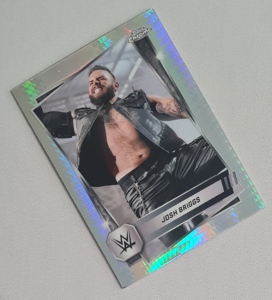 Josh Briggs - 2025 Topps Chrome WWE Wrestling NXT #96 Refractor