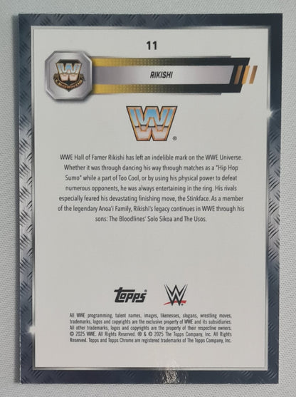 Rikishi - 2025 Topps Chrome WWE Wrestling Legends #11