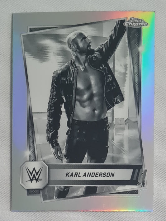 Karl Anderson - 2025 Topps Chrome WWE Wrestling SMACK DOWN #79 Refractor
