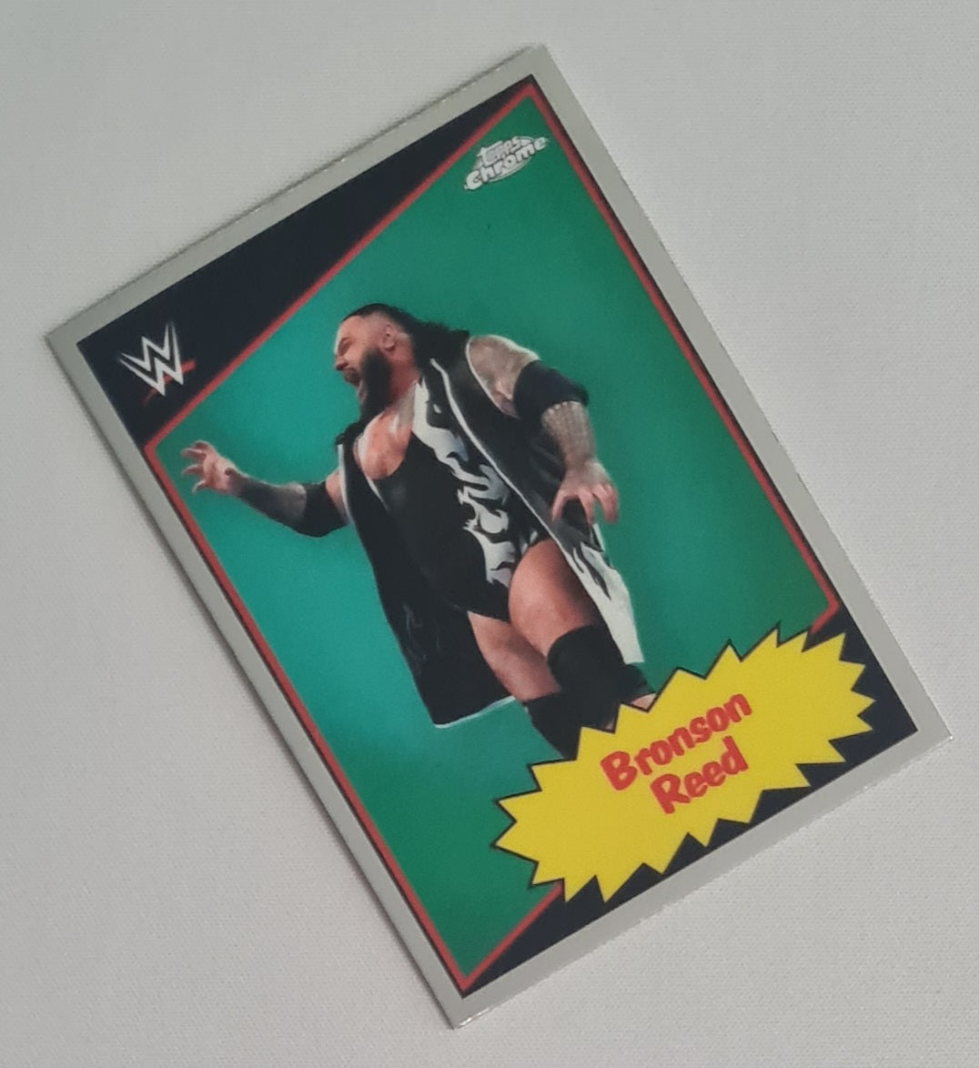 Bronson Reed - 2025 Topps Chrome WWE Wrestling RAW #85TC-BR
