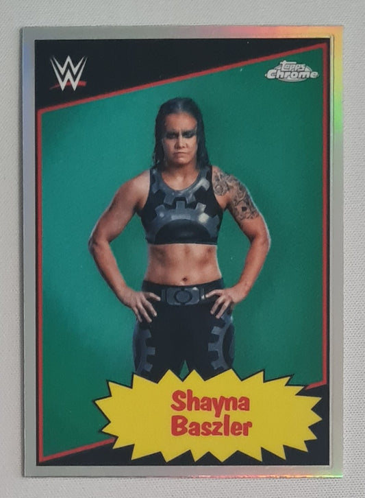 Shayna Baszler - 2025 Topps Chrome WWE Wrestling RAW #85TC-SB Refractor