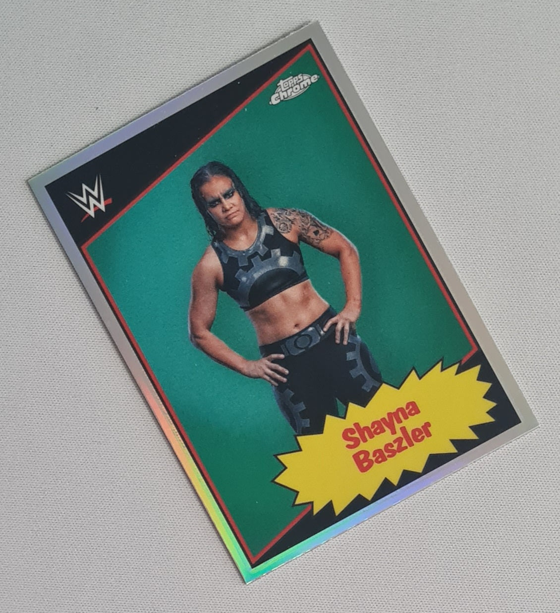 Shayna Baszler - 2025 Topps Chrome WWE Wrestling RAW #85TC-SB Refractor