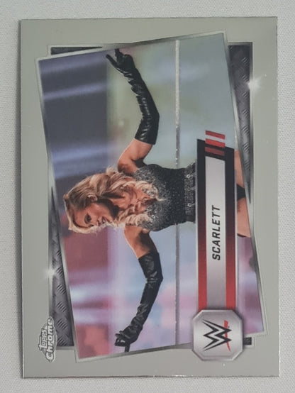 Scarlett - 2025 Topps Chrome WWE Wrestling RAW #101