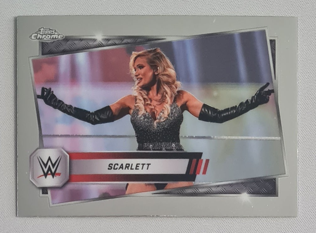 Scarlett - 2025 Topps Chrome WWE Wrestling RAW #101