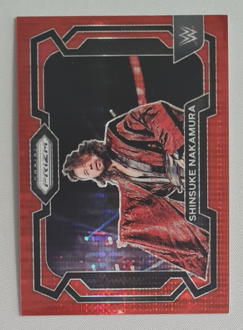 Shinsuke Nakamura - 2024 Panini Prizm WWE Wrestling RAW #29 Red Prizm /399
