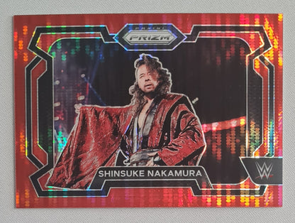 Shinsuke Nakamura - 2024 Panini Prizm WWE Wrestling RAW #29 Red Prizm /399