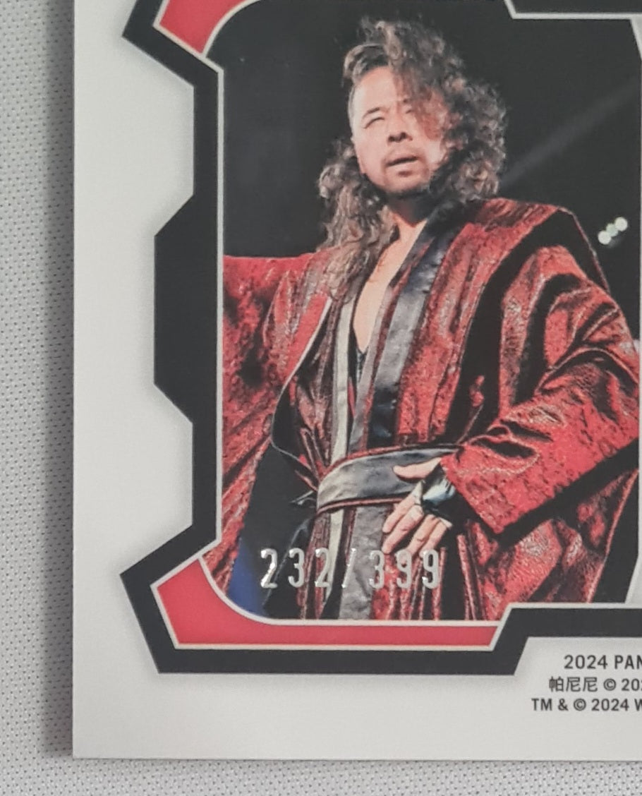 Shinsuke Nakamura - 2024 Panini Prizm WWE Wrestling RAW #29 Red Prizm /399