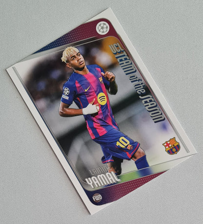 Lamine Yamal - 2026 Topps UCL Team of the Season FC Barcelona #10