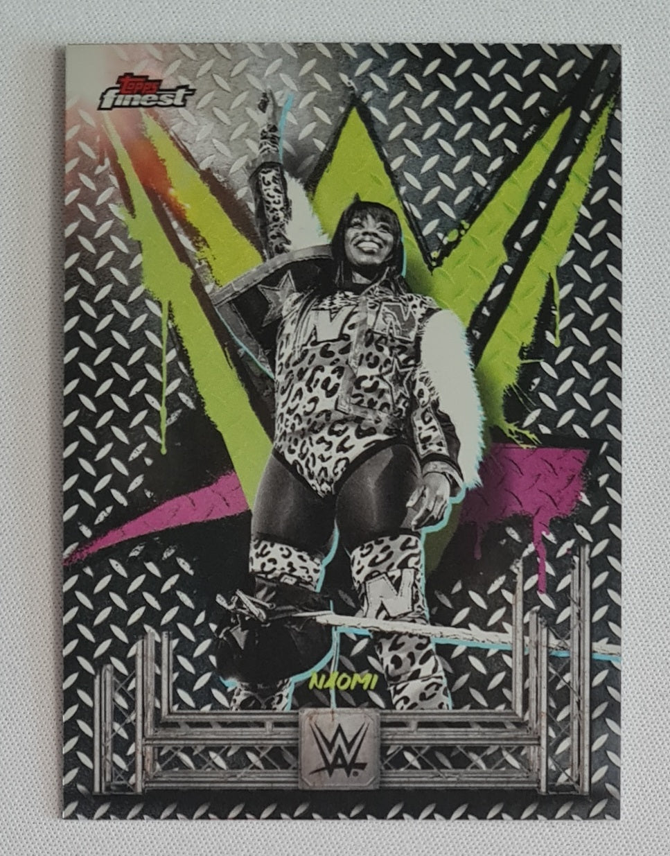 Naomi - 2025 Topps Finest WWE Wrestling SMACK DOWN #39 Common