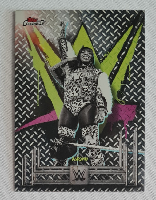 Naomi - 2025 Topps Finest WWE Wrestling SMACK DOWN #39 Common
