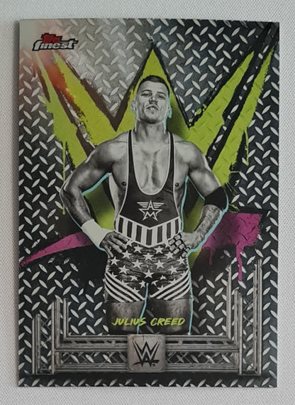 Julius Creed - 2025 Topps Finest WWE Wrestling RAW #34 Common