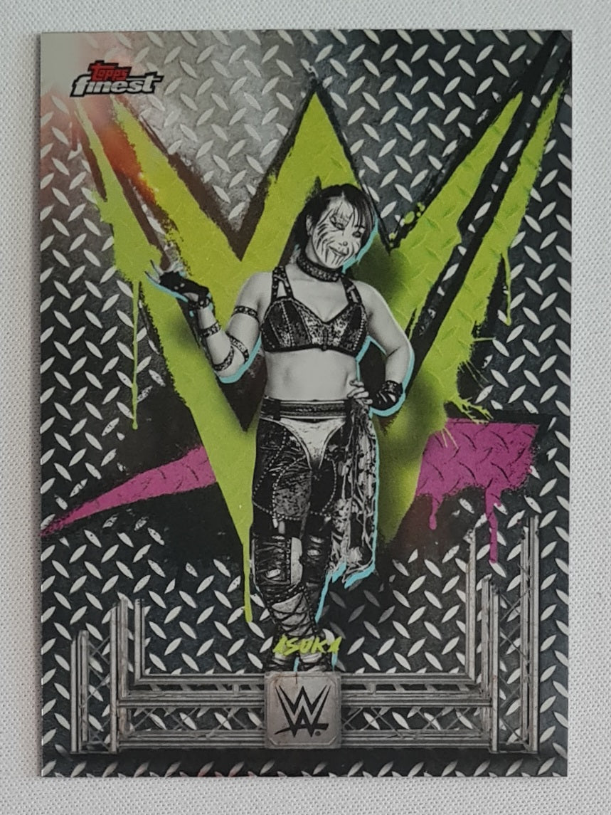 Asuka - 2025 Topps Finest WWE Wrestling RAW #76 Common