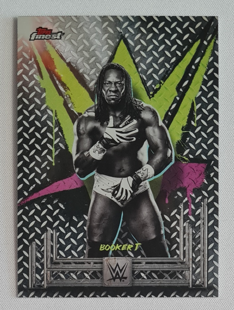 Booker T - 2025 Topps Finest WWE Wrestling #24 Common
