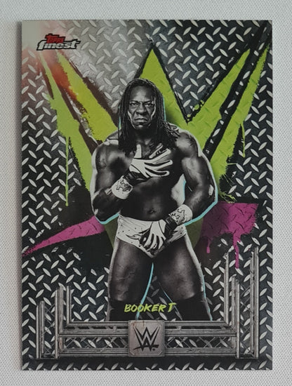 Booker T - 2025 Topps Finest WWE Wrestling #24 Common