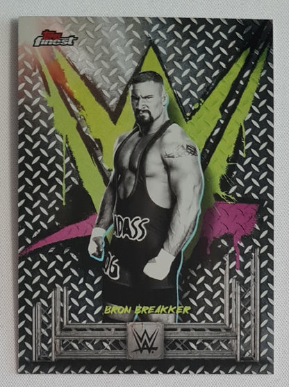 Bron Breakker - 2025 Topps Finest WWE Wrestling RAW #51 Common
