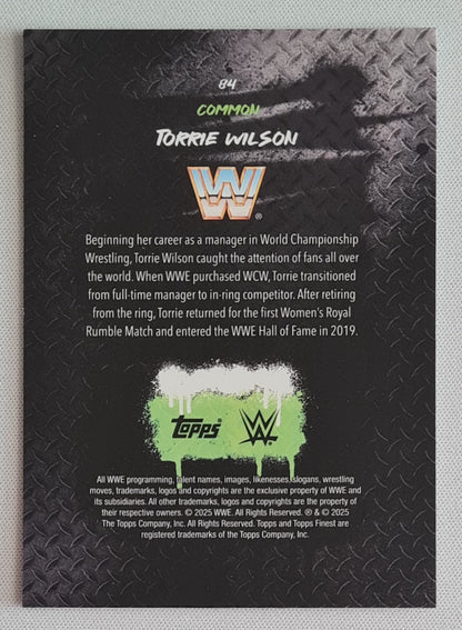 Torrie Wilson - 2025 Topps Finest WWE Wrestling #84 Common