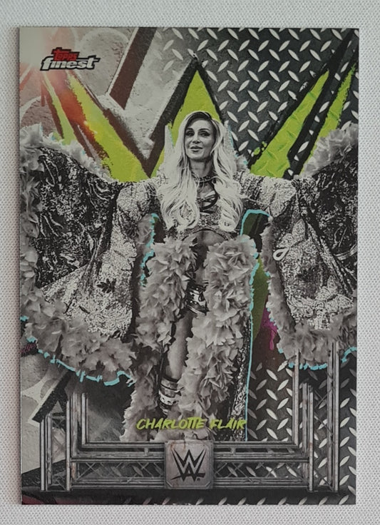 Charlotte Flair - 2025 Topps Finest WWE Wrestling #106 Uncommon