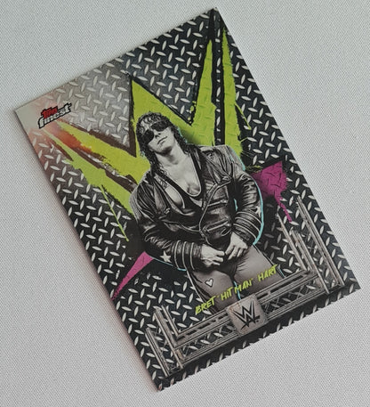 Bret "Hit Man" Hart - 2025 Topps Finest WWE Wrestling #5 Common
